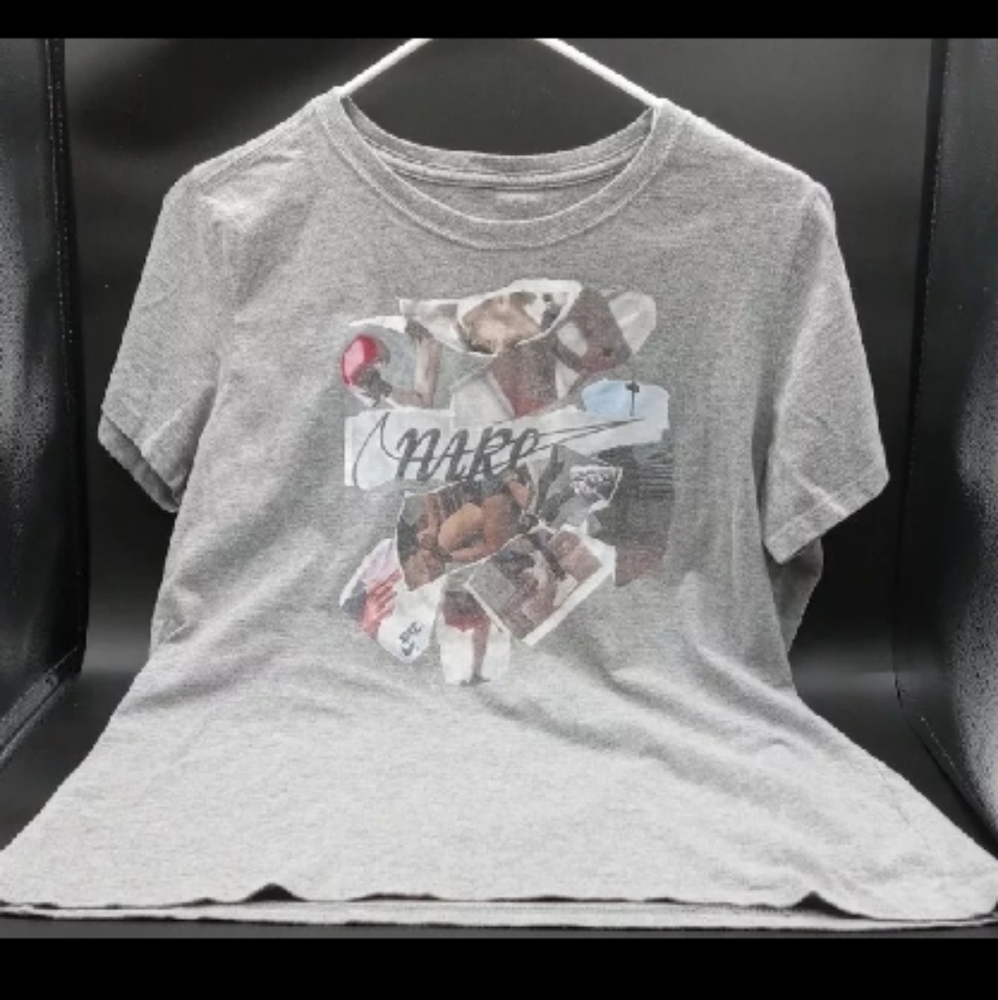 Nije Slim Fit Woman's T-shirt Size XL Gray